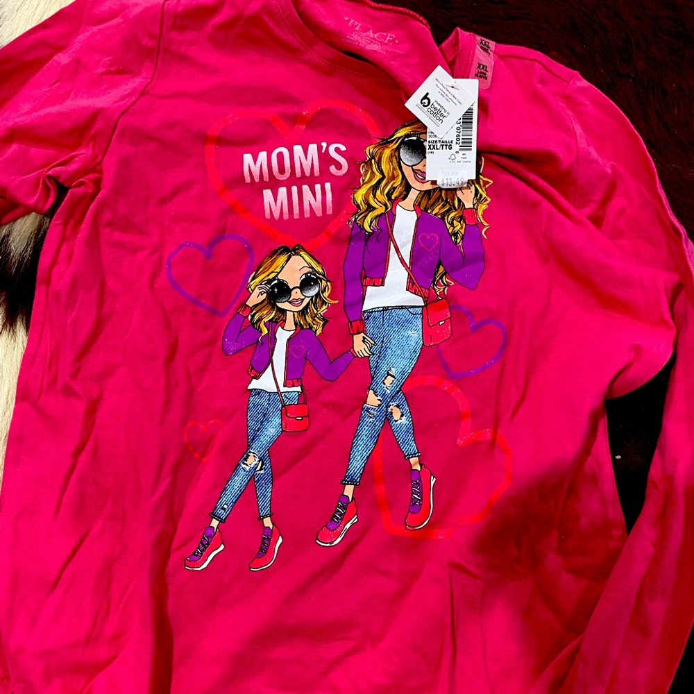 Hot pink kids long sleeve children’s place